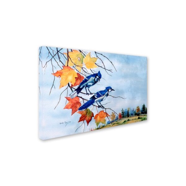 Arie Reinhardt Taylor 'Blue Jays' Canvas Art,30x47